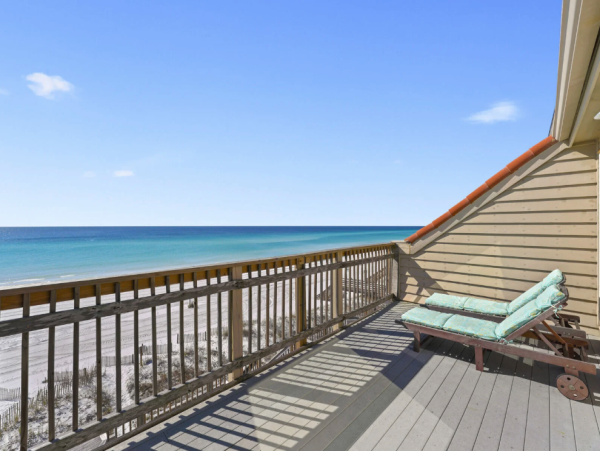 Stunning Oceanfront Four Bedroom Townhome in Destin